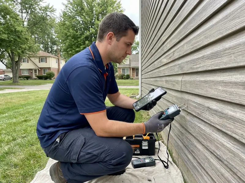 Siding Inspection and Moisture Diagnostic in Sterling Heights, MI