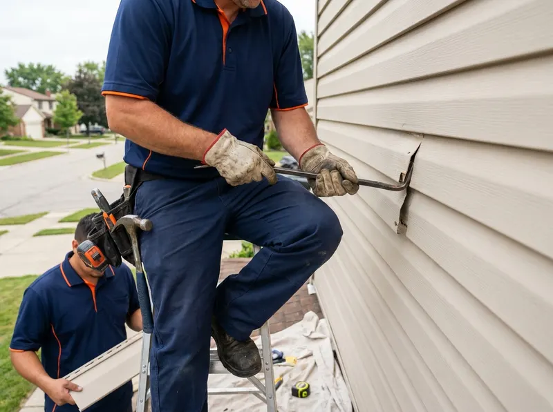 Siding Repair and Partial Replacement in Sterling Heights, MI
