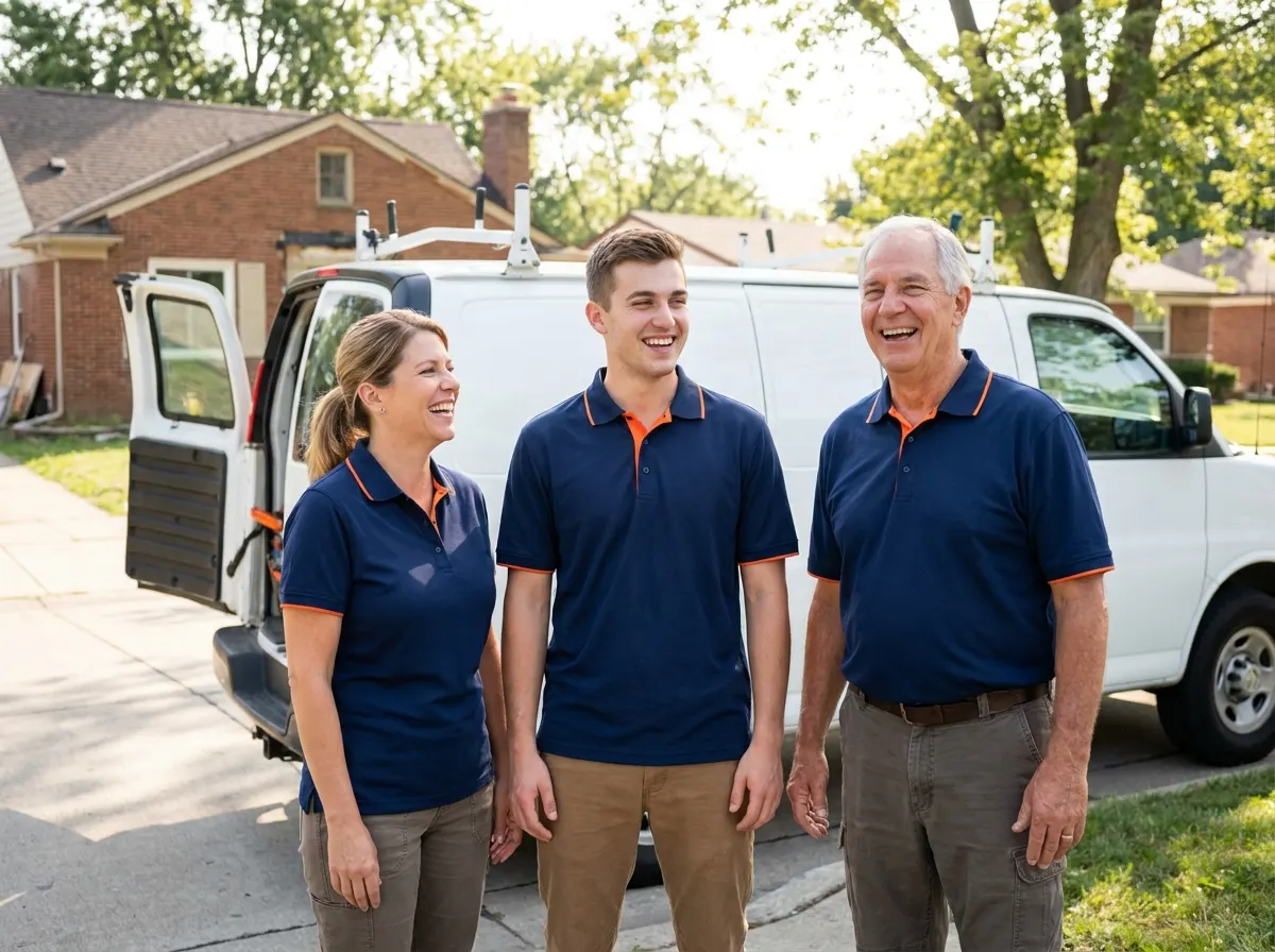 Claddhaven Siding Services siding services team in Sterling Heights, MI