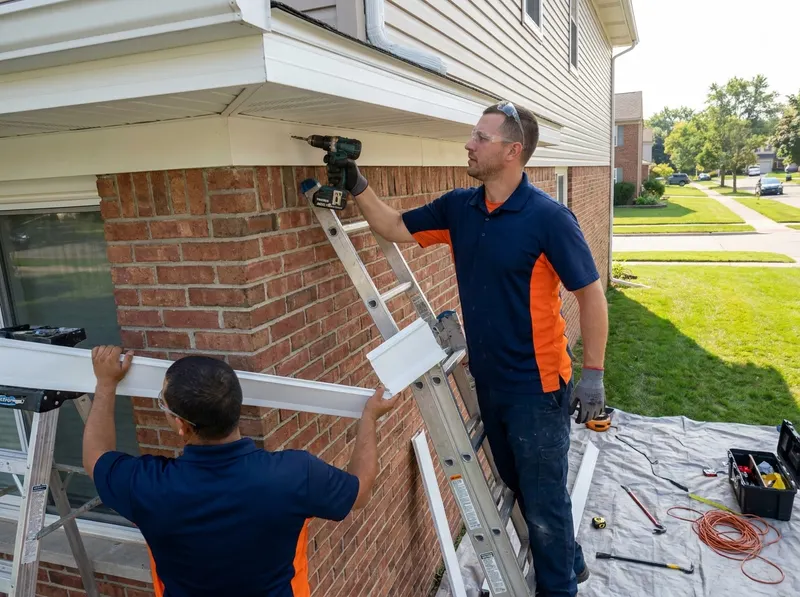 Trim and Soffit Replacement in Sterling Heights, MI